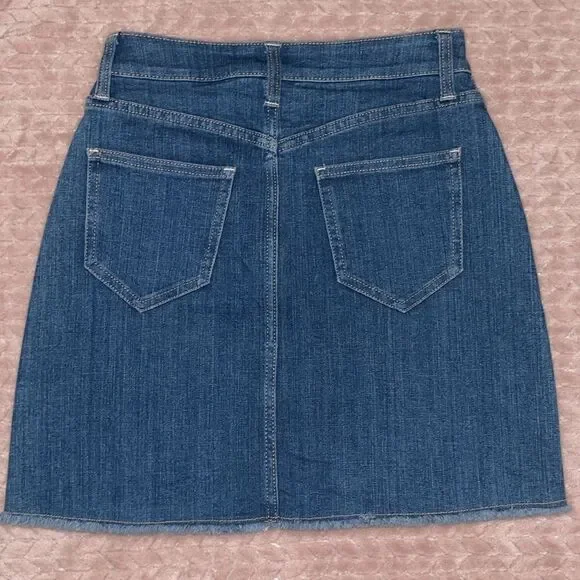 Arizona Jean Co Womens Colorblock Patchwork Short Denim Skirt - Picture 5 of 5